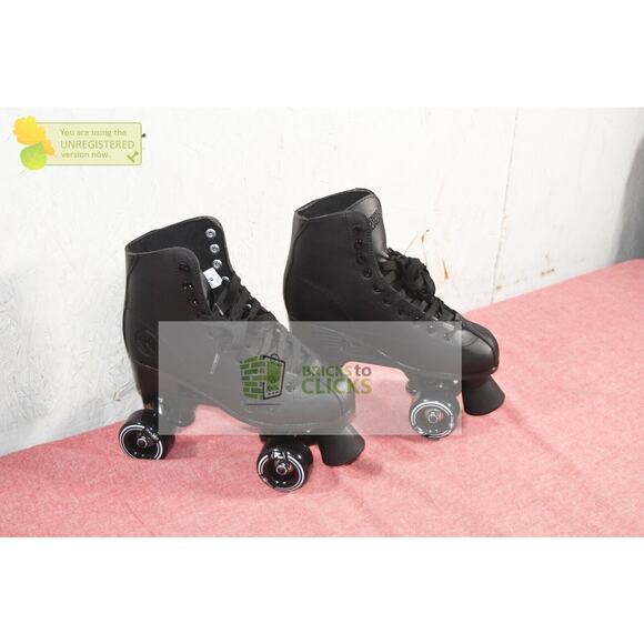 Roller Derby Rewind Men's Roller Skate, Black, Size 6 - Picture 3 of 5